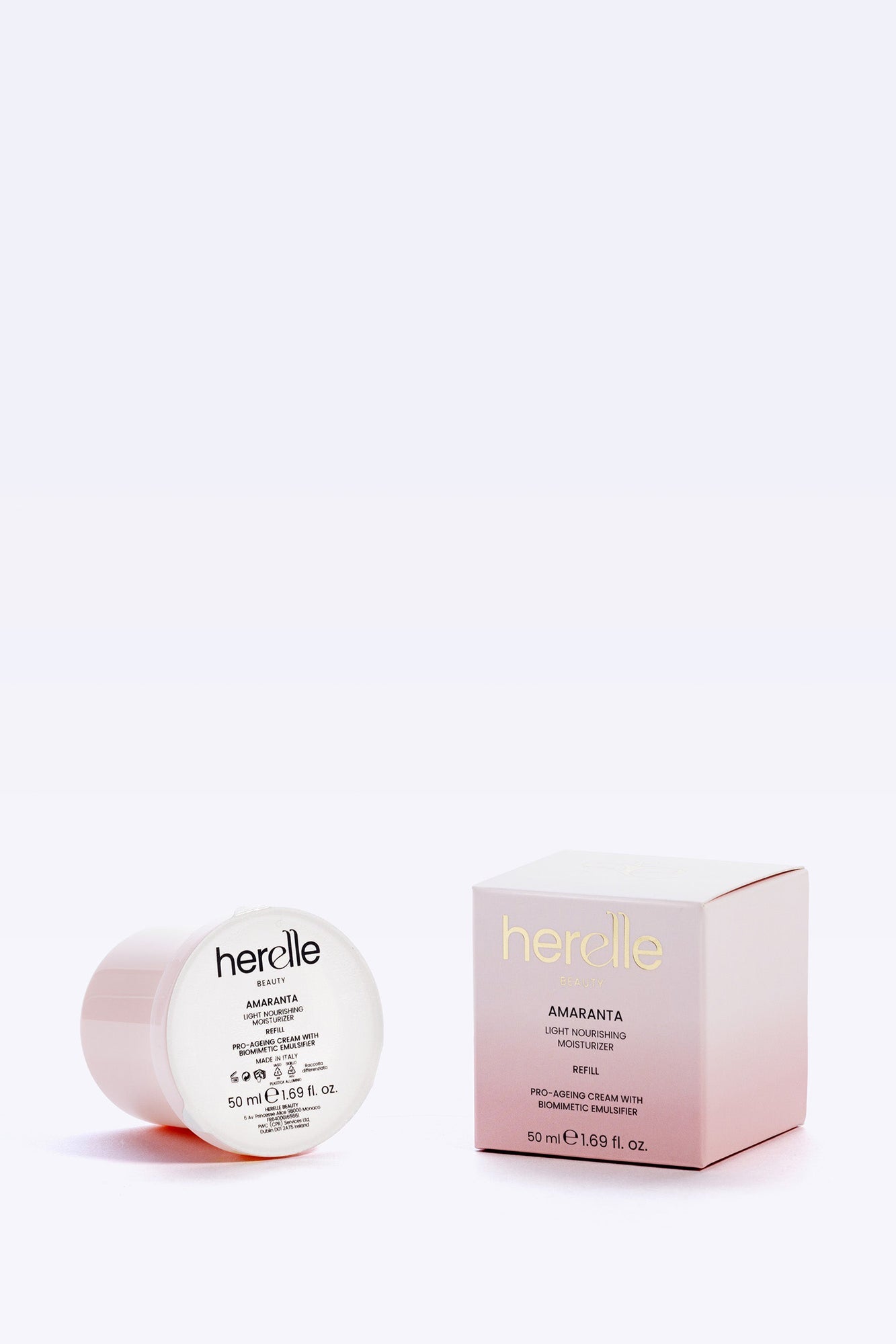 24H FACE CREAM REFILL - Herelle Skin